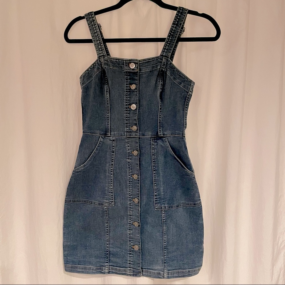 H&M Denim Mini Dress